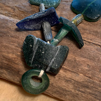 Chunky Ancient Roman Glass Beads, Afghanistan