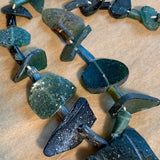 Chunky Ancient Roman Glass Beads, Afghanistan