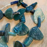 Chunky Ancient Roman Glass Beads, Afghanistan