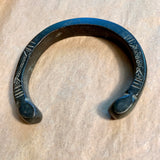 Antique Dark Brass Bracelet, Dogon