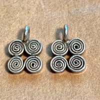 Thai Silver Om Charms