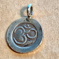 Thai Silver Om Charms