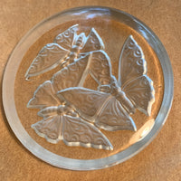 Vintage German Glass Butterfly Cab