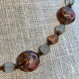 Vintage Matte Venetian Necklace