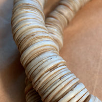 Large Size Antique Shell Heishi, Togo