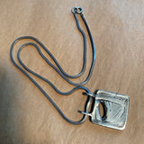 Vintage Sterling Pendant with Chain