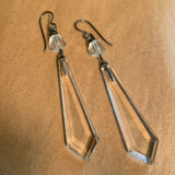 Crystal Clear Earrings by Ruth