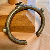 Vintage Brass Cuff Bracelet, Nigeria