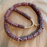 Venetian "Tic-Tac-Toe" Glass Trade Beads, Strand