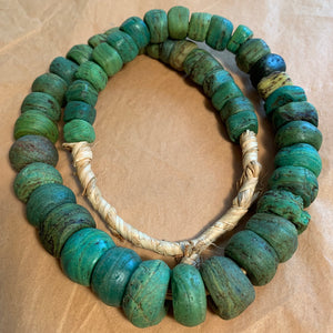 Ancient Cobalt Tradewind Glass 6mm Beads