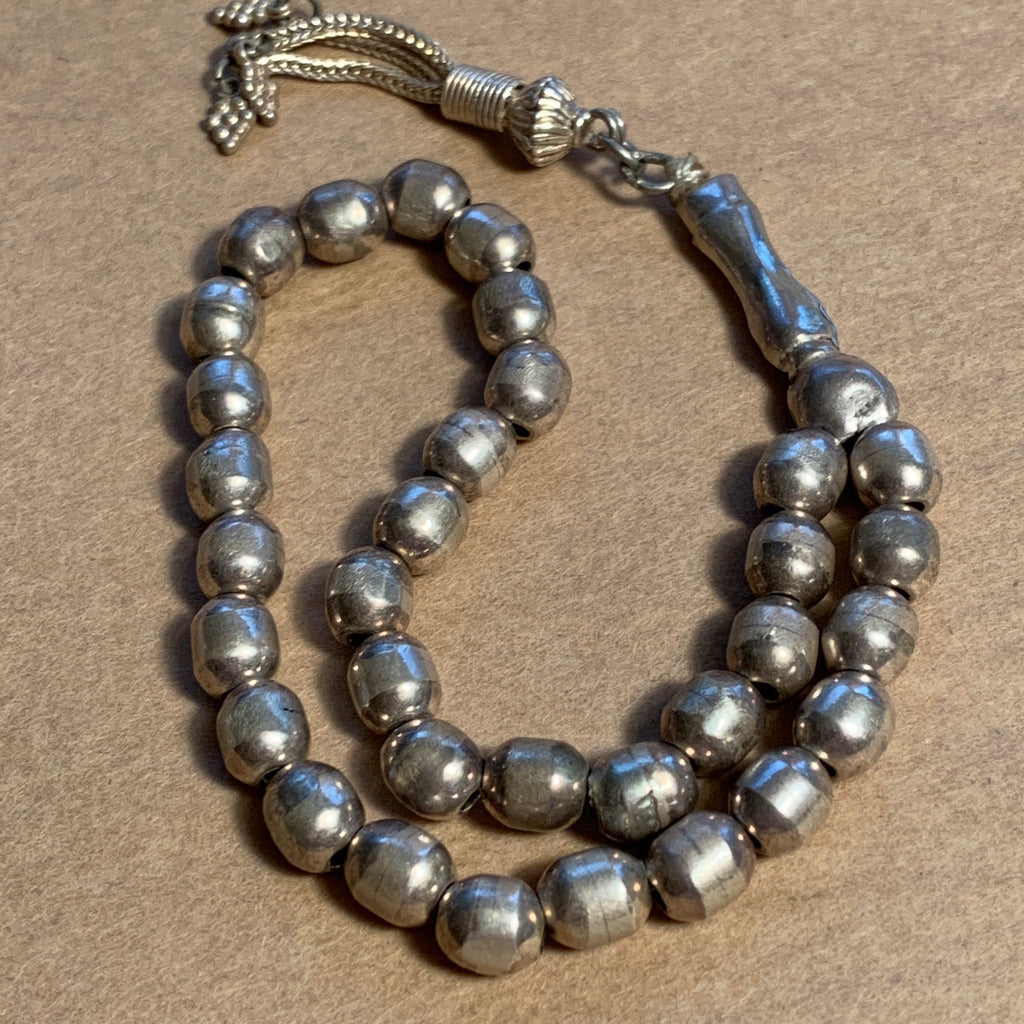 Vintage Silver Prayer Beads