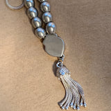 Vintage Sterling Silver Prayer Beads