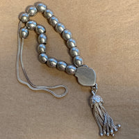 Vintage Sterling Silver Prayer Beads