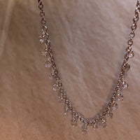 Faceted Zircon Necklace
