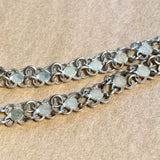 Vintage Silver Mesh Necklace, Israel