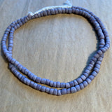 Java Matte Purple Glass Beads