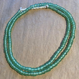 New Java Matte Light Green Glass Beads