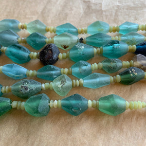 Ancient Roman Glass Bicones, Afghanistan