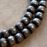 6mm Coin Silver Beads, India