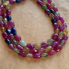 Multi-Color Sapphire Faceted Ovals