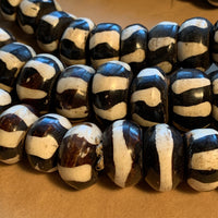 Batik Cowbone Beads, Kenya