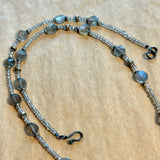 Labradorite & Yemeni Silver Necklace