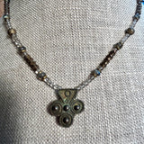 Labradorite & Brass Necklace