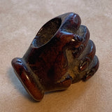 Amazing Carved Wooden Hand, Pipe Bowl