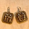 Antique Silver Chinese Earrings
