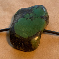 Large Antique Tibetan Turquoise Bead
