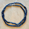 2.5mm Faceted Blue Sapphire Beads