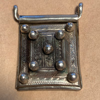 Antique Tuareg Silver Pendant