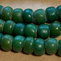 Ancient Green Tradewinds Glass Beads