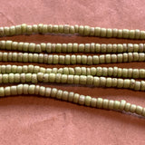 Czech Spring Green Seed Beads, 11º