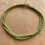 Czech Spring Green Seed Beads, 11º
