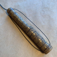 Vintage Bamboo Needle Case, 1950's Indonesia