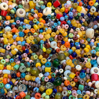 Mixed Antique African Seed Beads