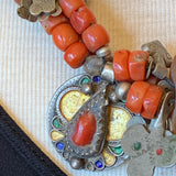 Antique Berber Beads and Pendants Necklace