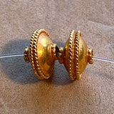 18 Kt Gold Bead from India