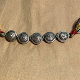 Large Coin Silver Beads, India