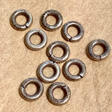 Thai Silver 5mm Spacer Beads