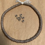 Thai Silver 4mm Spacer Beads