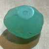 Large Seafoam Green Vaseline Beads, 1800's