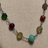 Multi-Color Vaseline Bead Necklace