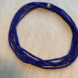 12º Opaque Dark Blue Seed Beads