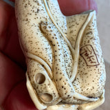 Hippo Ivory, Frog Netsuke