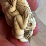 Hippo Ivory, Frog Netsuke