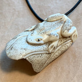 Hippo Ivory, Frog Netsuke