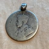 Antique One Rupee Coin Pendant