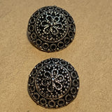 Vintage Sterling Buttons, Turkey